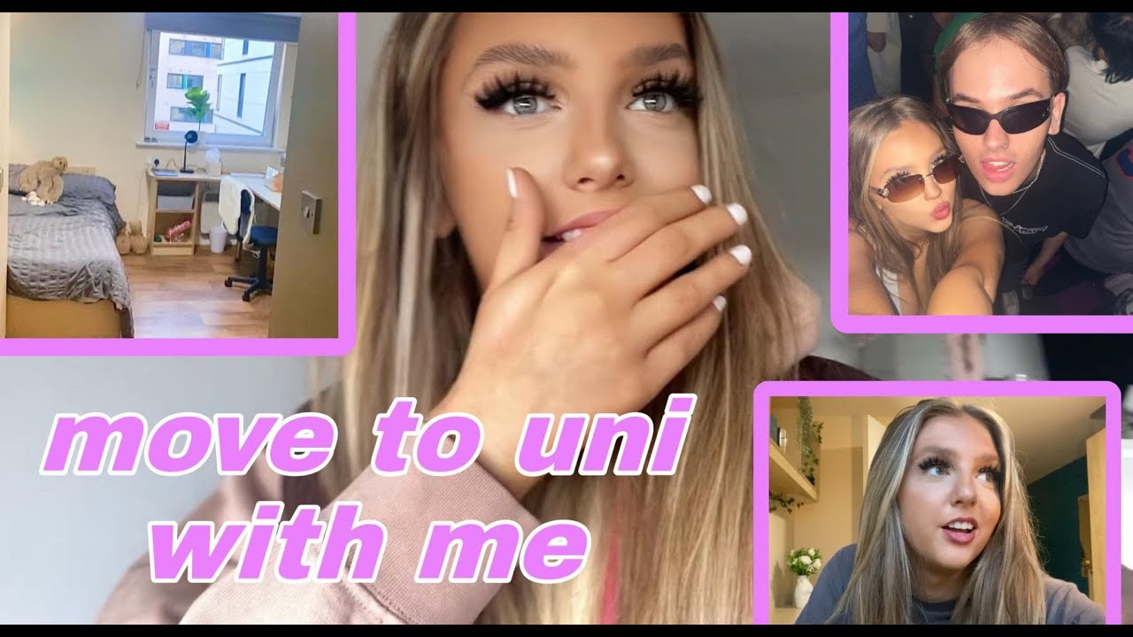 uni move in vlog- leeds beckett