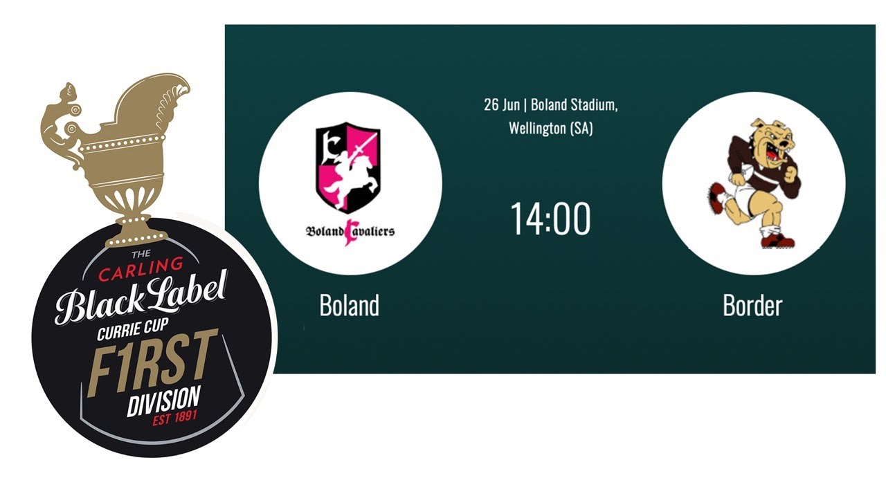 Boland Kavaliers v Border Bulldogs