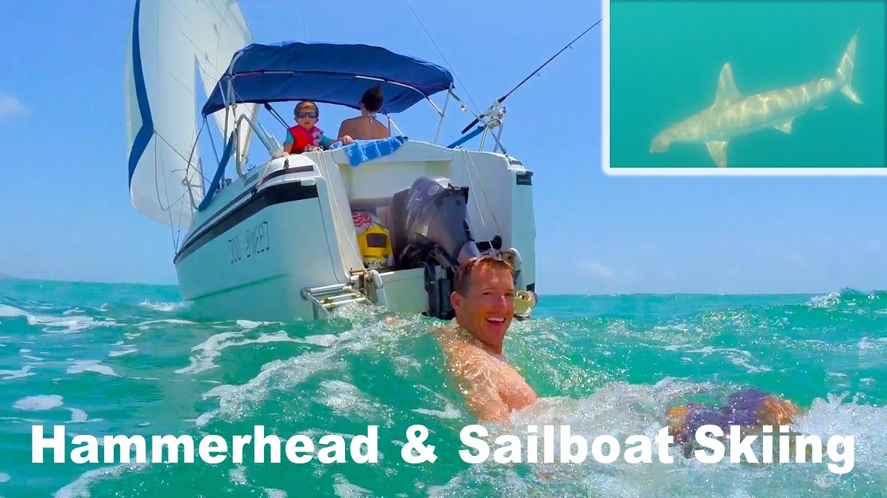 Hammerhead & Sailboat Skiing New Smyrna Ep. 2 - MacGregor 26x