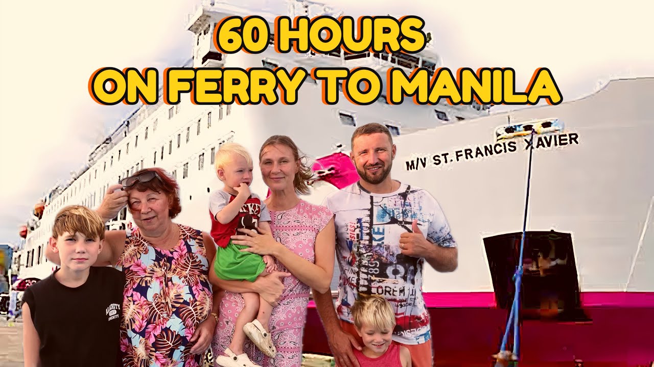 DAVAO TO MANILA ON LUXURY BUSINESS CLASS 2GO FERRY! 🇵🇭 3 days of shock!