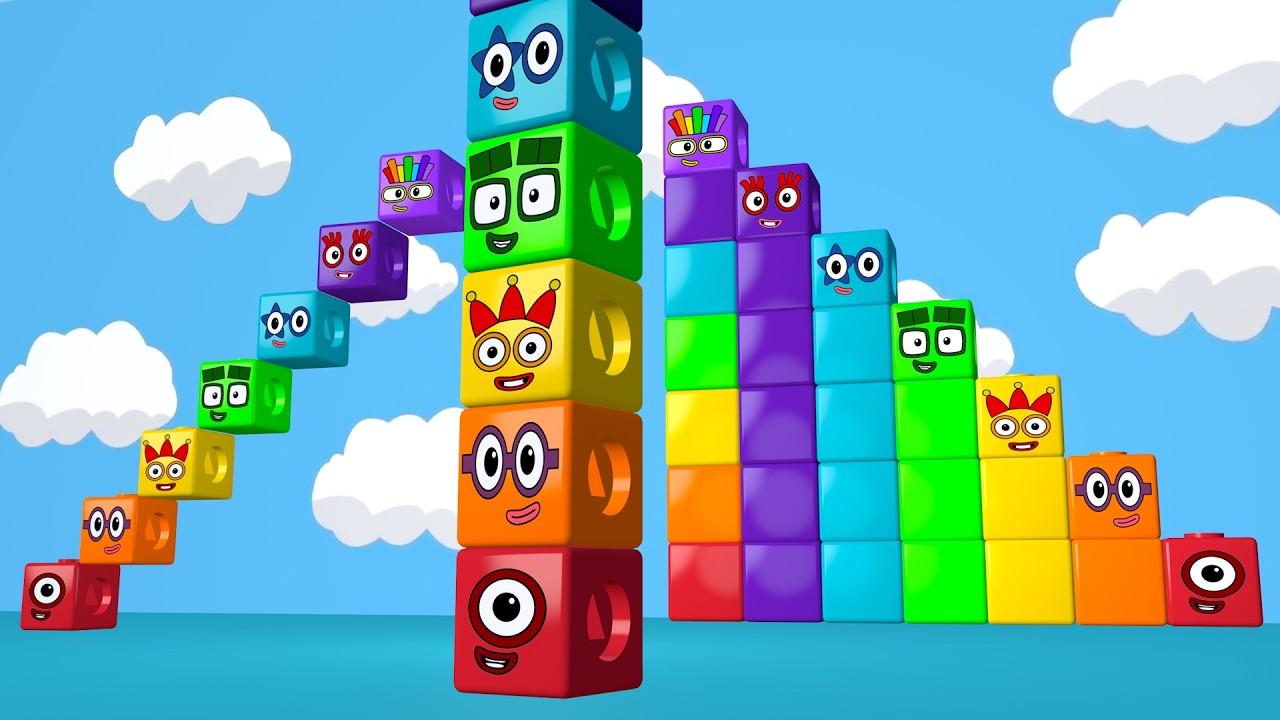 Let's Count 1-100 with Numberblocks Standing Tall | Easy & Super Fun Counting for Kids