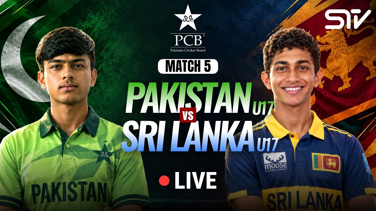 LIVE | Pakistan U17 vs Sri Lanka U17 | Youth One-Day - Match 5 | MZR1J
