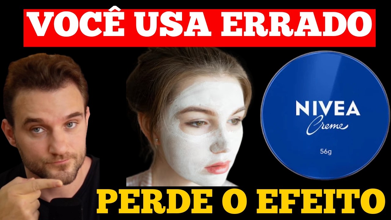 NIVEA: VOCÊ ESTÁ USANDO ERRADO (USE COMO DERMATOLOGISTA)