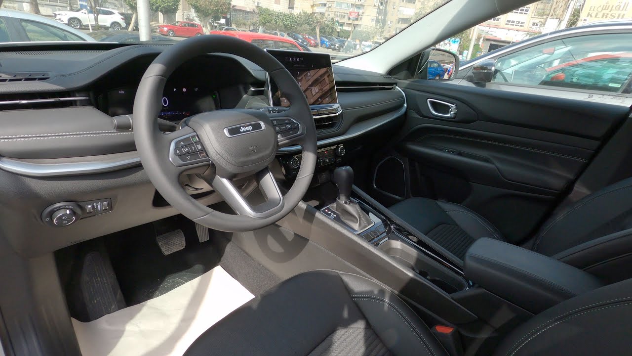 Полный визуальный обзор Jeep Compass 2023 Limited Pearl White