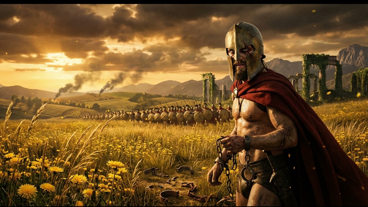 ⚔️ Epic Spartan War Chant: Θραύοντες τὰς Ἁλύσεις (Breaking the Chains) | Ancient Greek Battle Hymn
