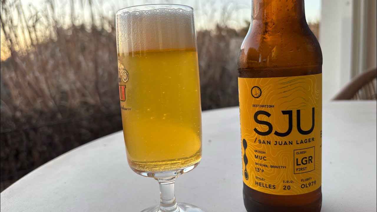 4* Munich style Helles San Juan Lager Ocean Lab 