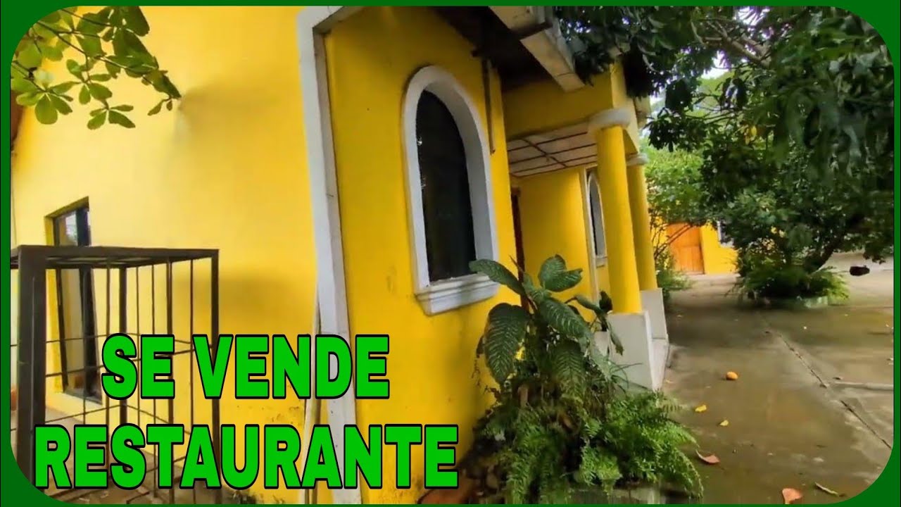 Se vende restaurante frente a carretera principal en Santa Ana, El Congo incluye una casa😱