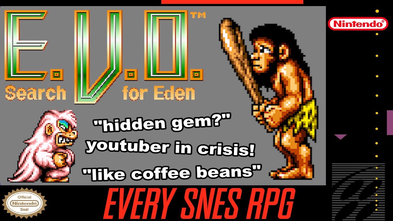 The E.V.O. Search for Eden 