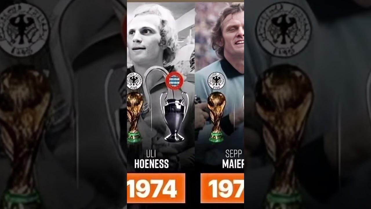 Top 5 Germany Legends 1974 🇩🇪 | Beckenbauer, Breitner, Hoene&szlig;, Maier & Schwarzenbeck