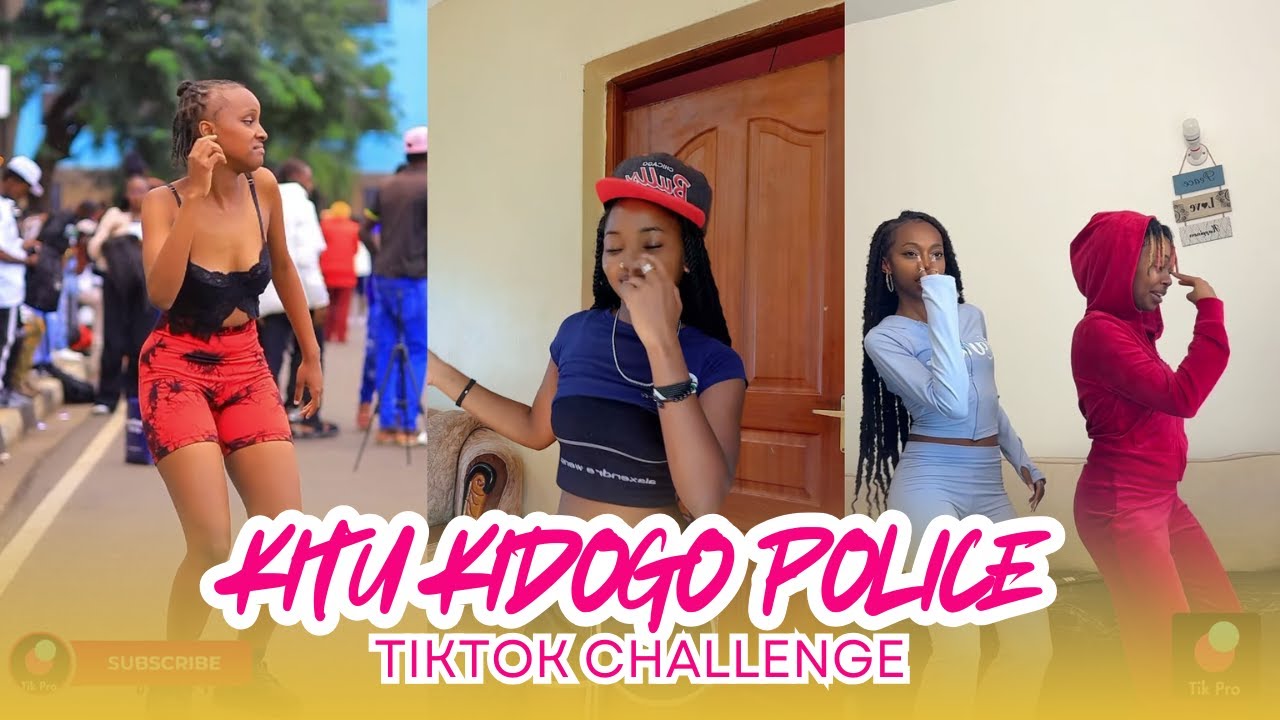 KITU KIDOGO POLICE TIKTOK CHALLENGE - RISPEK X NDOVU KUU X MWANAA (VIJANA BARUBARU)