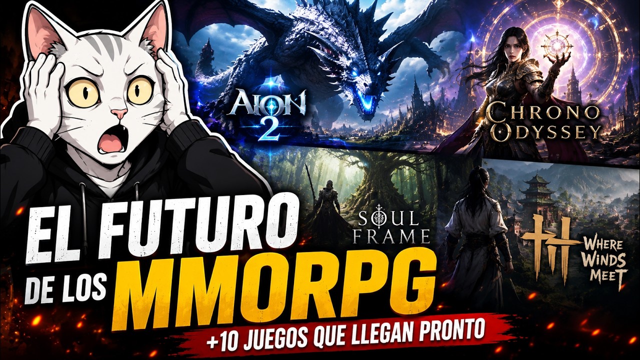 Los 10 MMORPG m&aacute;s esperados de 2025 😱 | Nuevos juegos GRATIS y de pr&oacute;xima salida