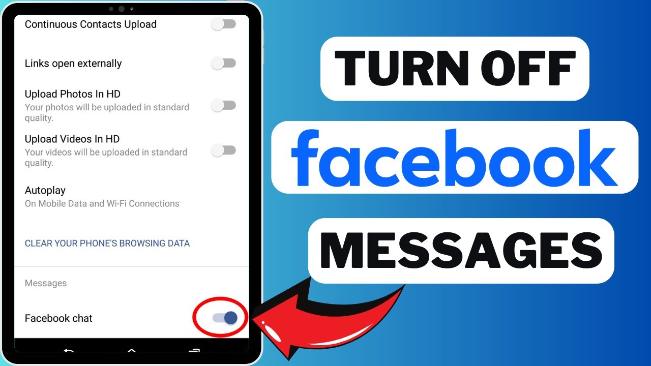 How to Turn Off Message Option on Facebook (Full Guide)