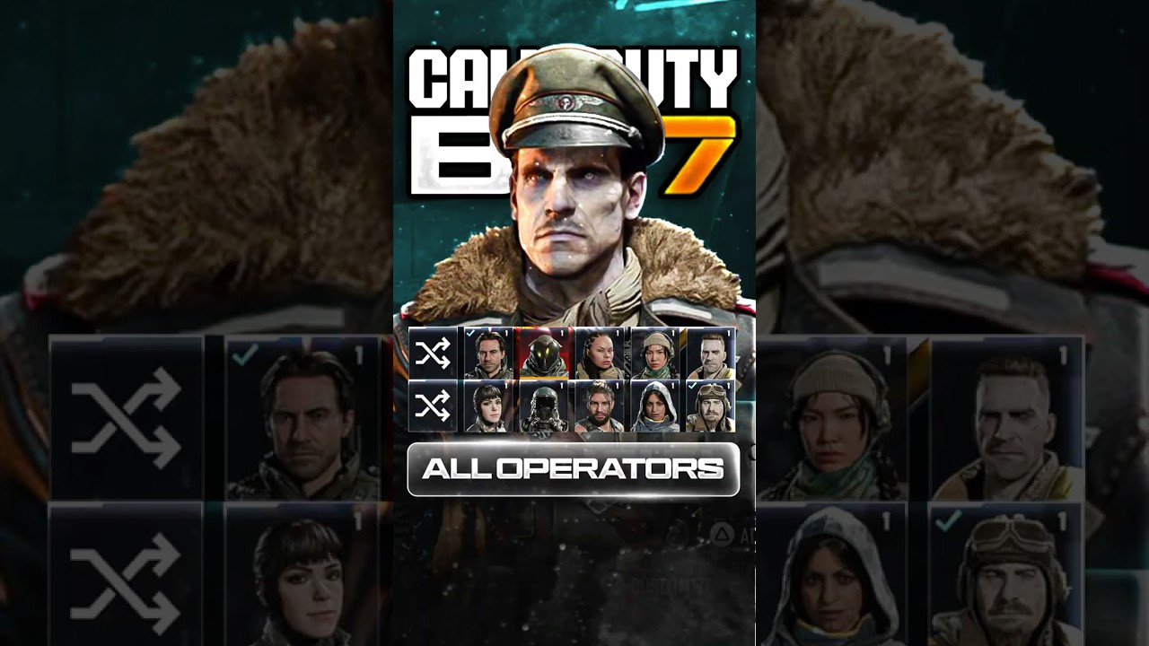 ВСЕ разблокированные операторы Black Ops 7&hellip; (JSOC и The Guild)