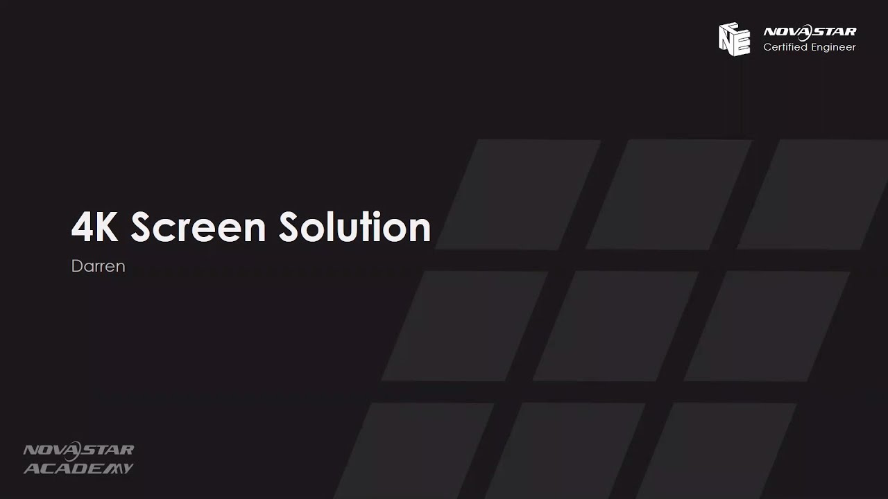 4K Screen Solution