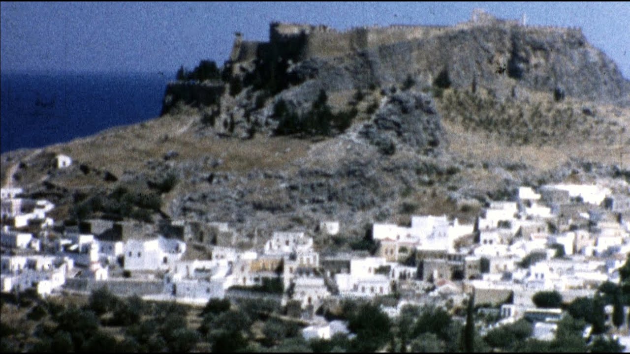 Λίνδος, Ρόδος 1963 (έγχρωμο φιλμ 8mm)