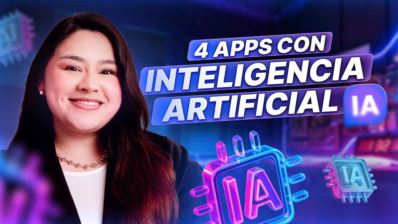4 apps con Inteligencia Artificial que S&Iacute; o S&Iacute; Debes Usar 🤖🔥 | &iexcl;Te Van a Sorprender!