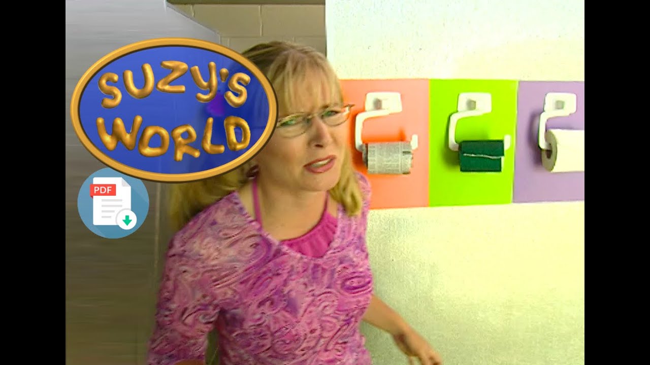 Why use toilet paper? - Suzy's World | Suzy Cato Investigates | Science Fun for kids | New Zealand