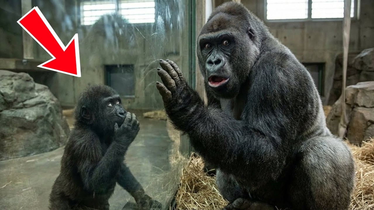 Elder Gorilla Teaches a Baby to Sign — One Word Changes Everything | animal stories