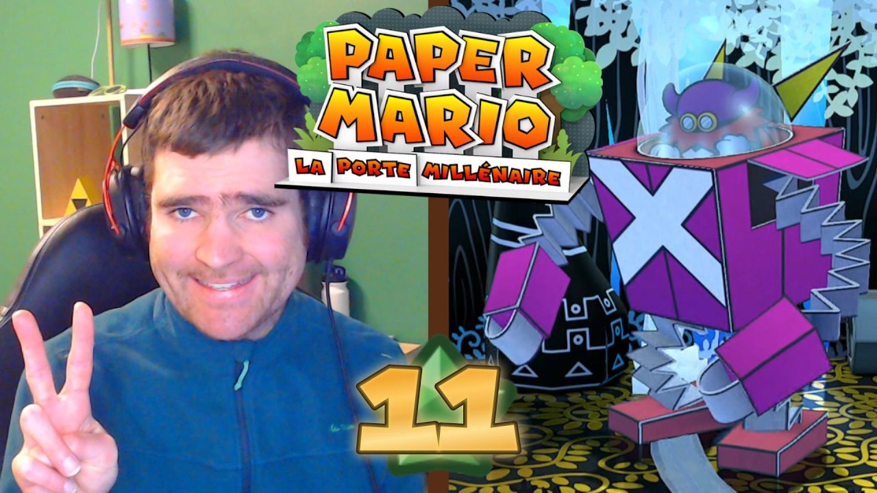 PAPER MARIO LA PORTE MILLÉNAIRE #11 - LE ROBOT CRUXOBOT