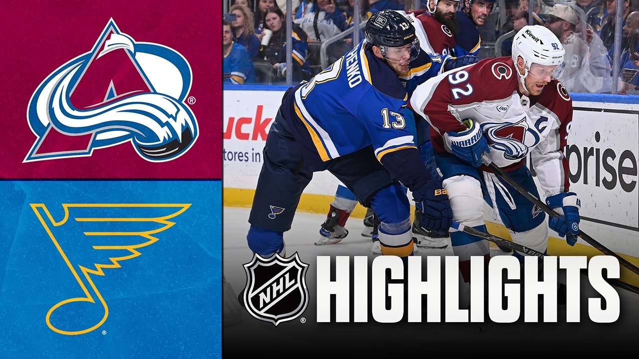 Avalanche vs. Blues | NHL Highlights | April 07, 2026