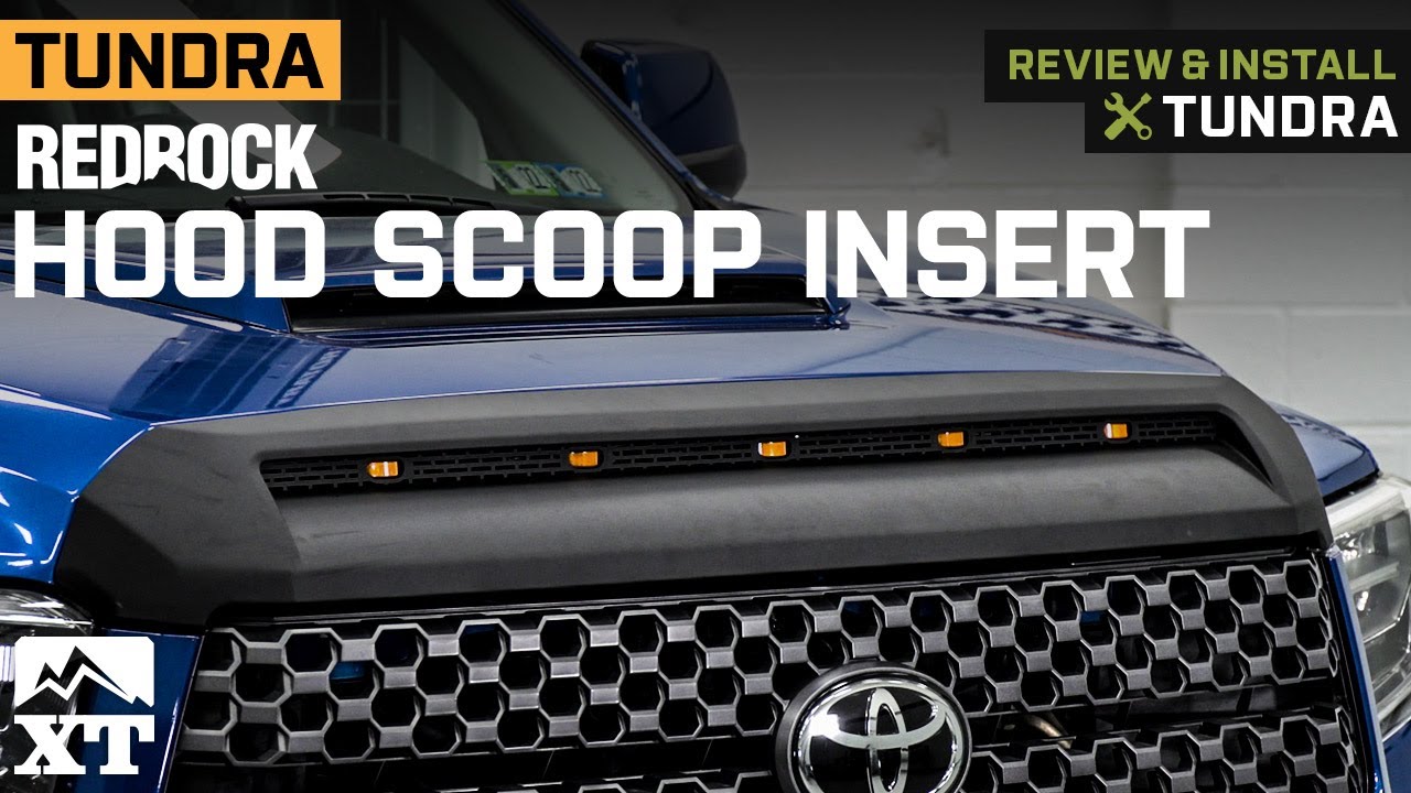 2014-2018 Tundra RedRock Hood Scoop Insert with LED Lighting Review & Install