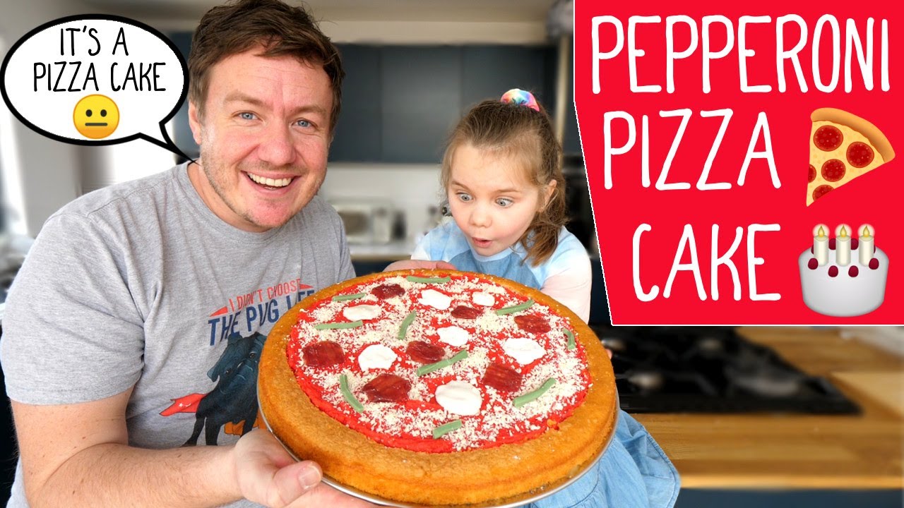 Pepperoni Pizza Cake