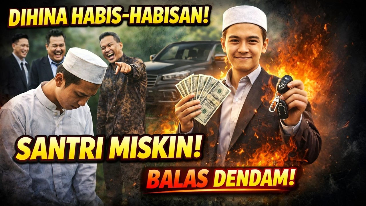 Santri Miskin Dihina Saat Reuni ‼️ Balasannya Bikin Semua Tak Berkutik ‼️