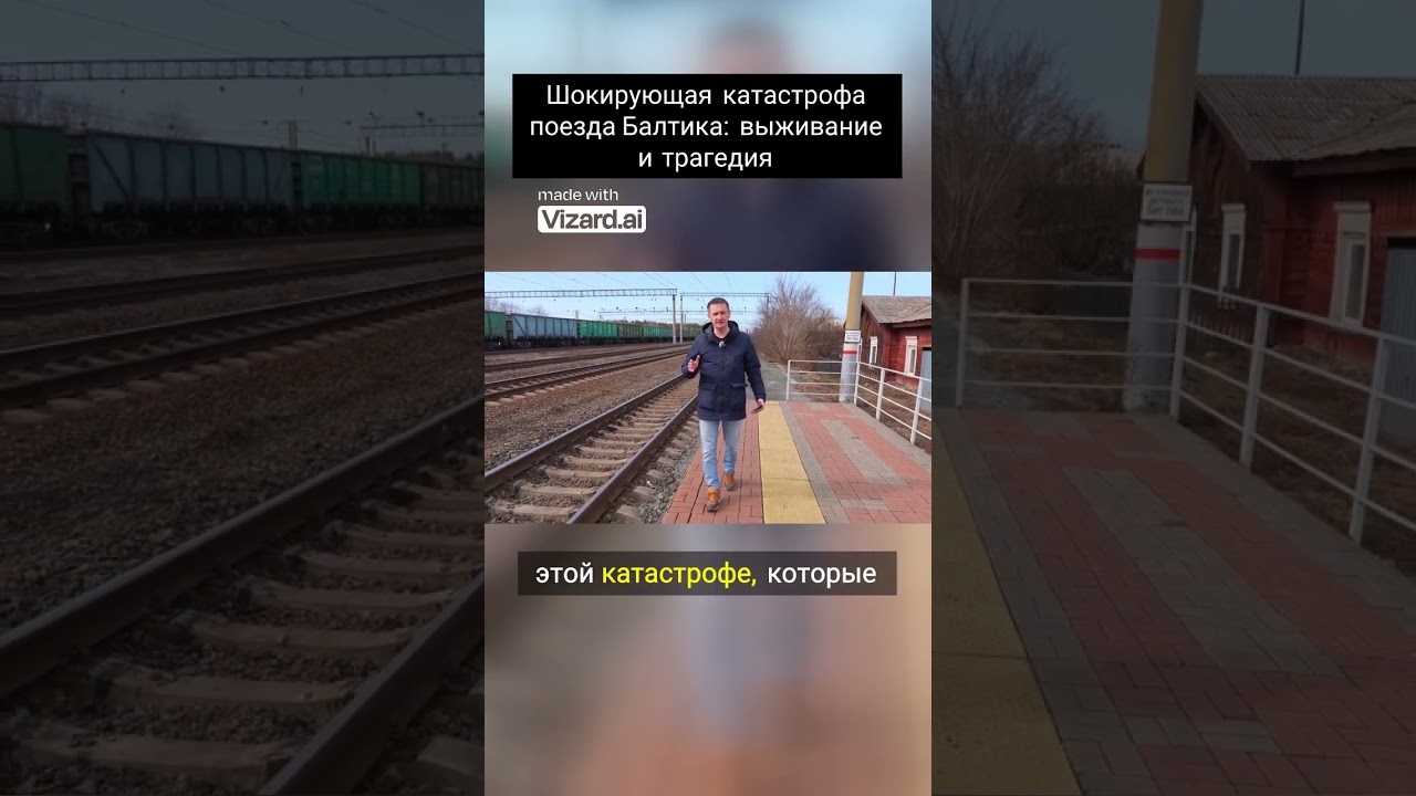 Шокирующая катастрофа поезда Балтика  выживание и трагедия