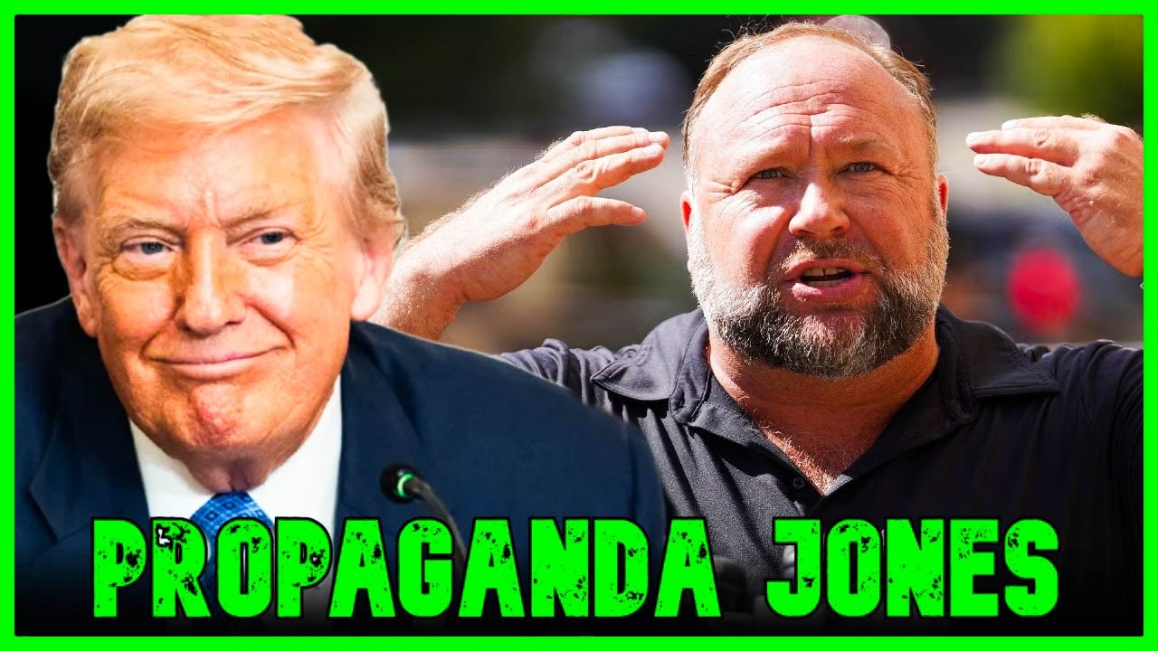 Alex Jones CAUGHT RED-HANDED Being Sad REGIME PROPAGANDIST! | The Kyle Kulinski Show
