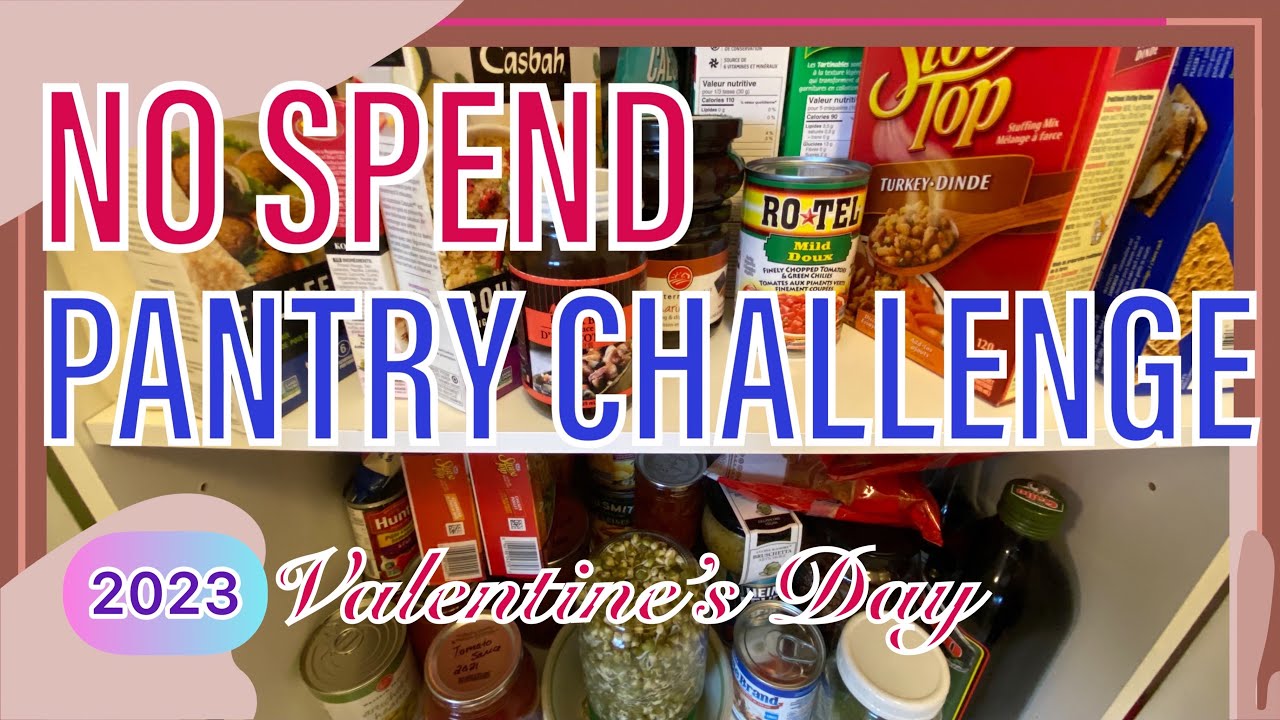 Pantry Challenge 2023 Valentine’s Day Chocolate Cake!