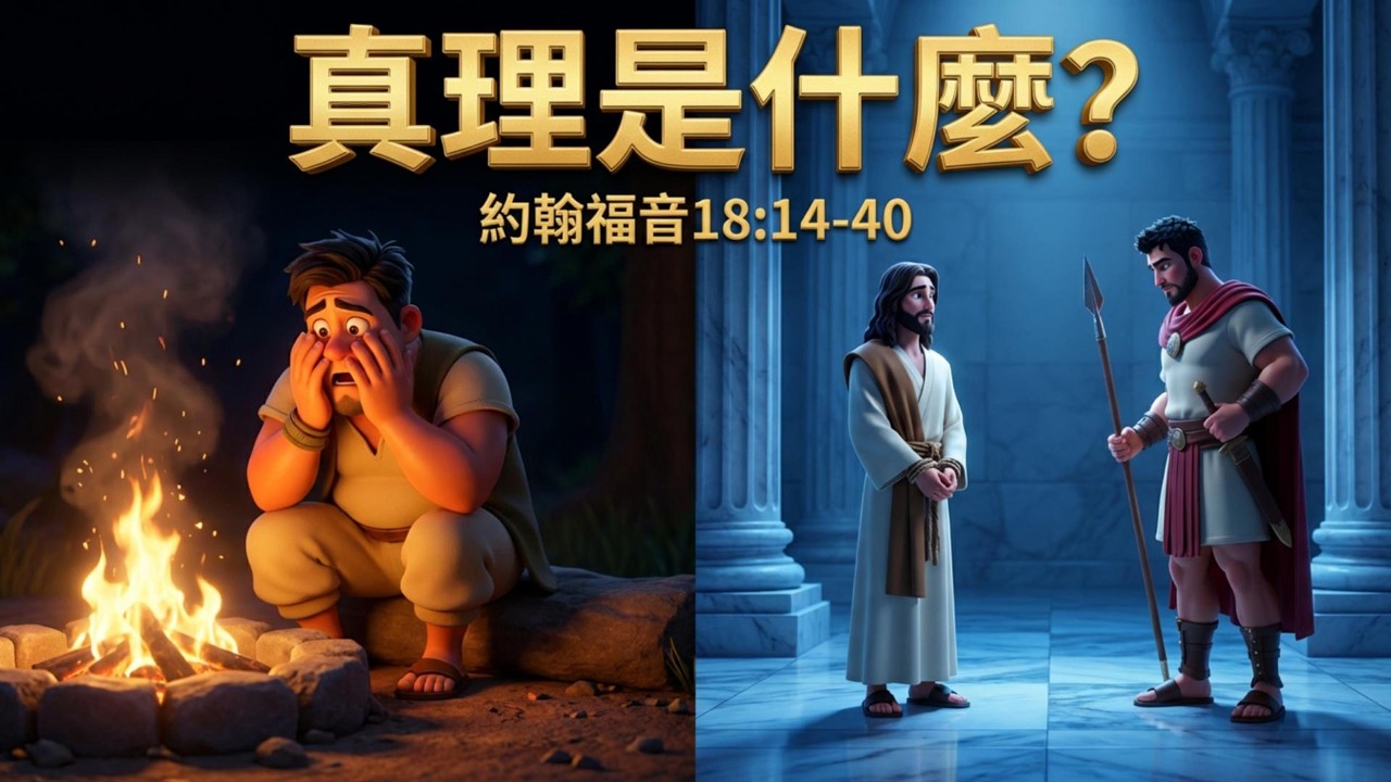真理是什麼？｜耶穌與彼拉多的震撼對話｜約翰福音18:14-40｜Bible Stories Alive 聖經故事屋