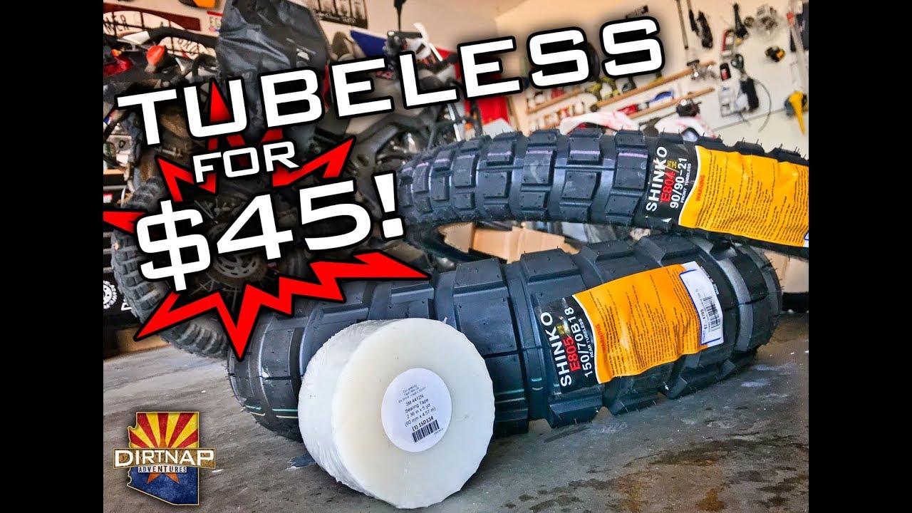 $45 DIY Tubeless Conversion - Africa Twin - ADV Bikes