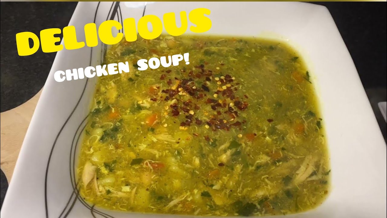 Homemade Afghan Chicken Soup | Perfect for Cold Days| سوپ مرغ 