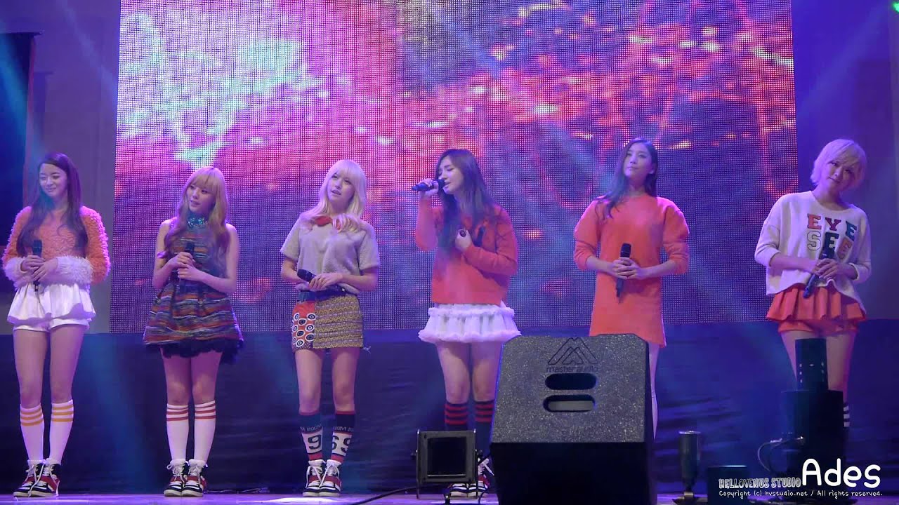 130222 헬로비너스 - 3.First Love, Ment 전체직캠 @부천대학교 OT by 아데스