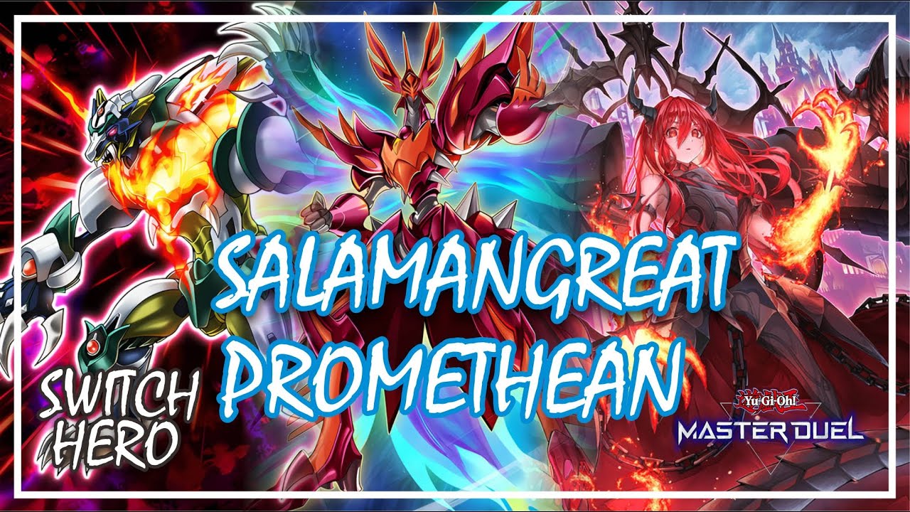 SALAMANGREAT - PROMETHEAN PRINCESS POST RECORD OF NOBLE SPIRITS COMBO RANKED GAMEPLAY #masterduel