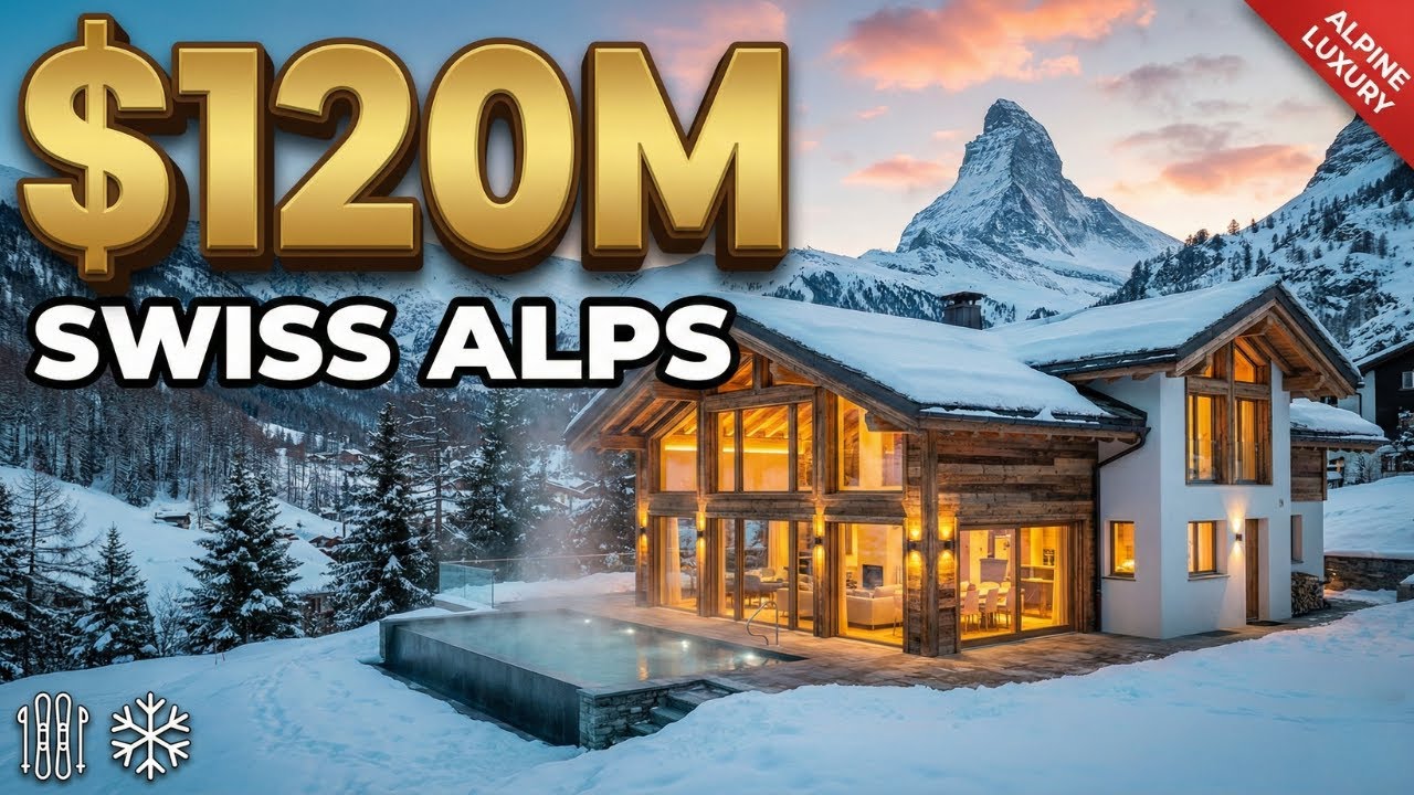 Inside a $120M Swiss Alps Chalet in Zermatt