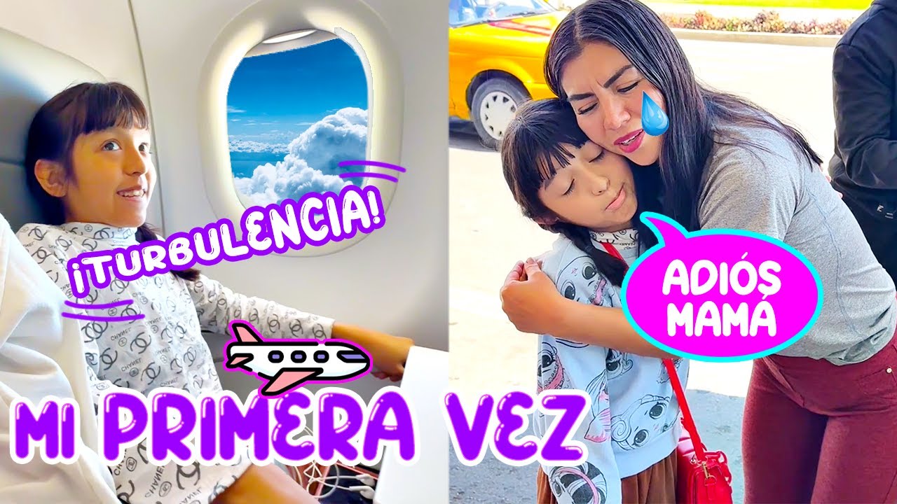 ✈️VIAJO EN AVIÓN por PRIMERA VEZ SOLA😱 CASI ME DESMAYO| MORI de MIEDO😰Yo Soy Aranza