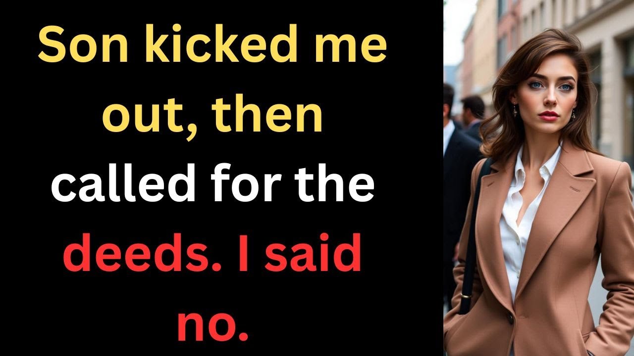 He Kicked His Mother Out of His Wedding — Her Silent Revenge Changed His Life Forever