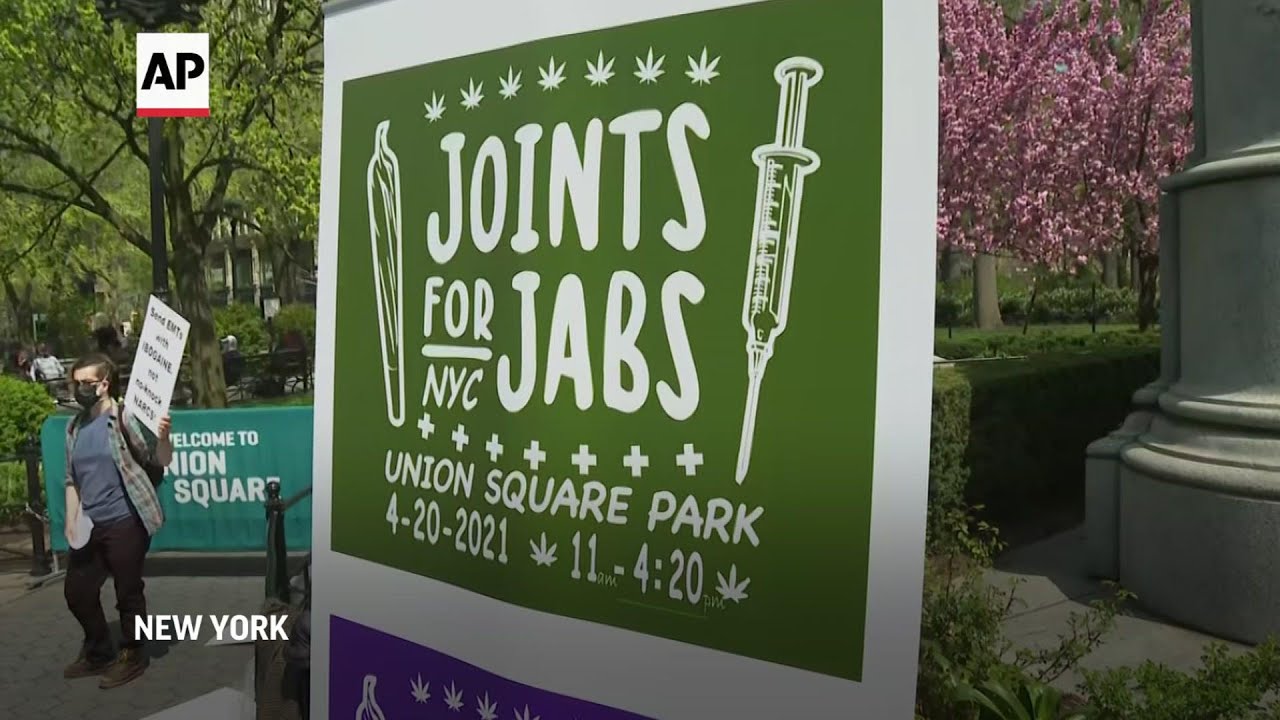 NYC celebrates 4/20 with free joints