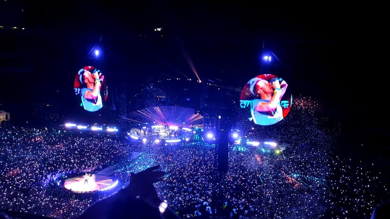 COLDPLAY – My Universe - Live in Milano stadio San siro 26/06/2023 – Music of the spheres tour
