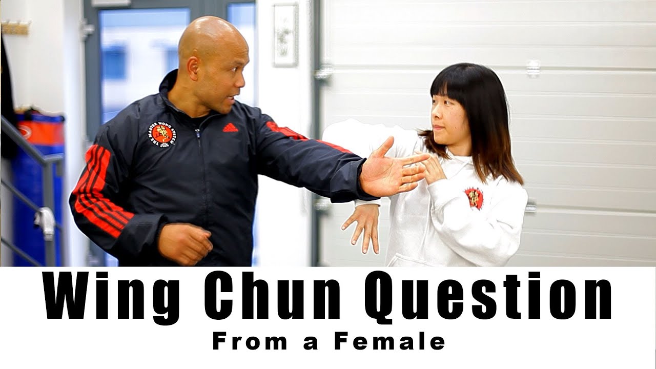 wing chun Training -  from a female: How to use a bong sao? Q7