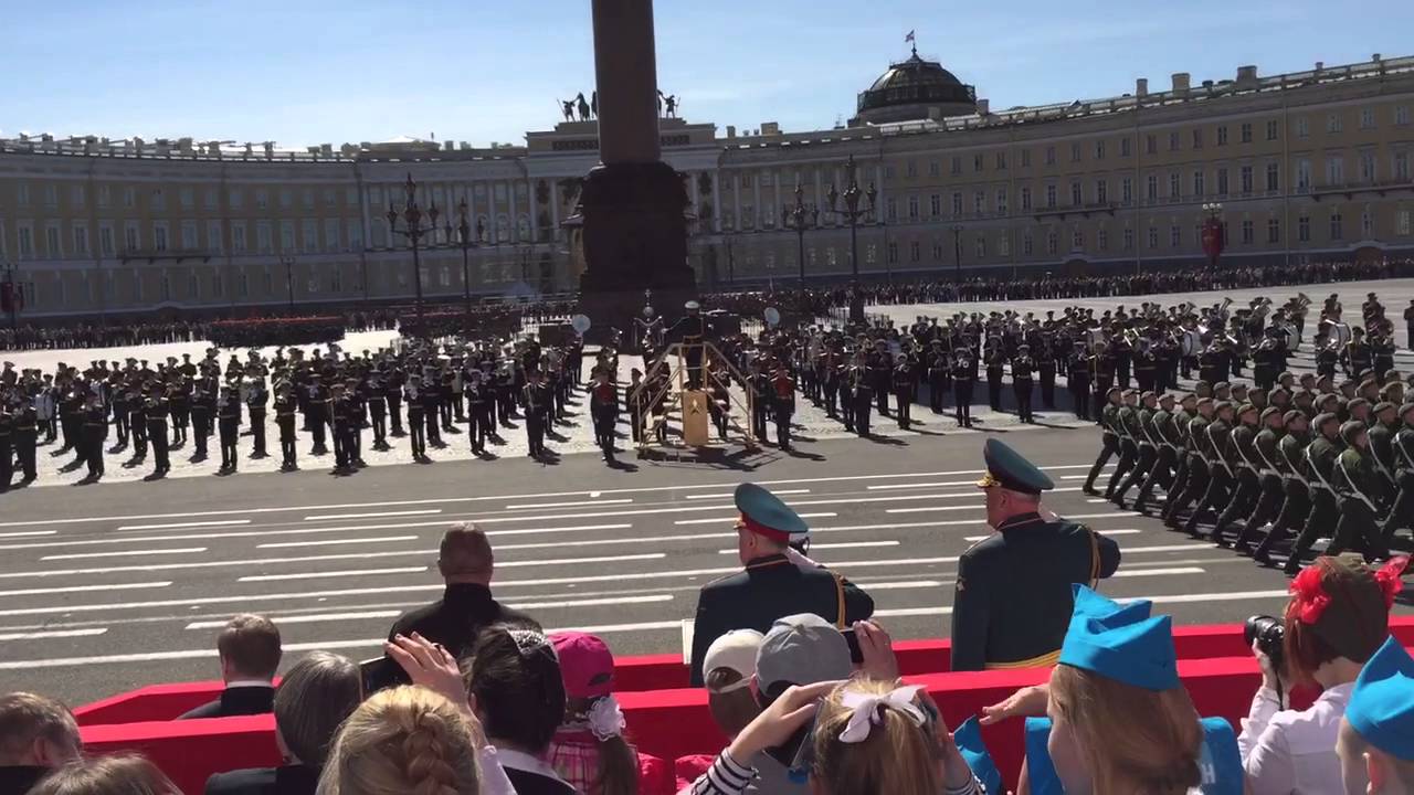 Генеральная репетиция Парада Победы в Санкт-Петербурге 7.05.2016. Продолжение