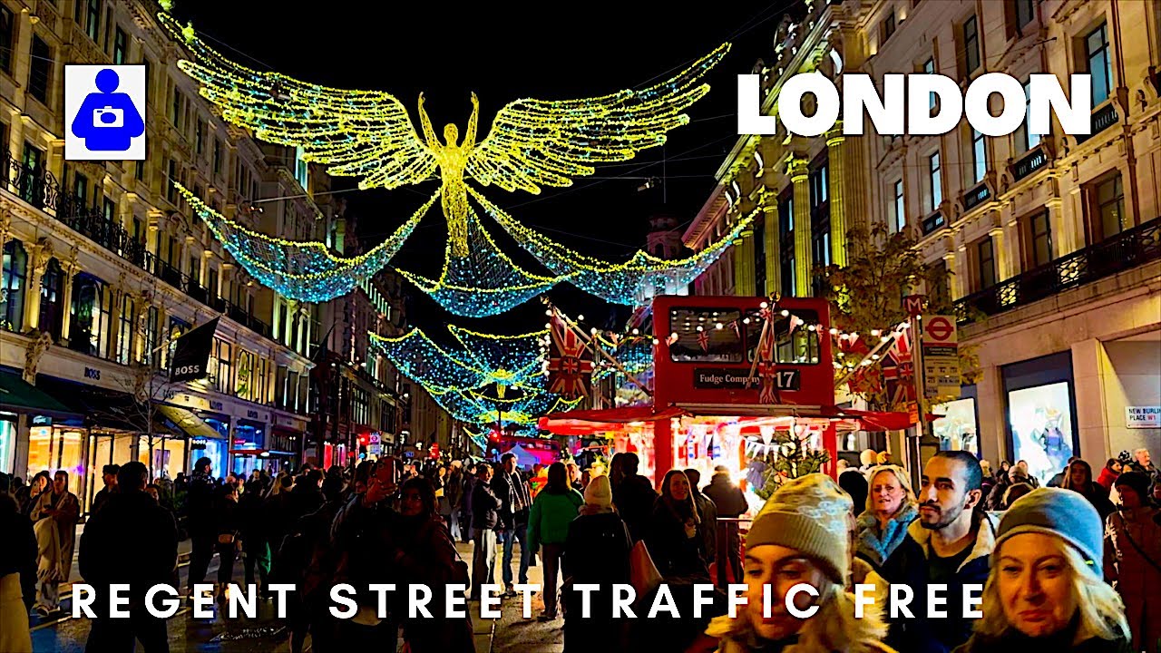 This is What London Looks Like at Christmas 2025 | Oxford Street to Regent Street Walk