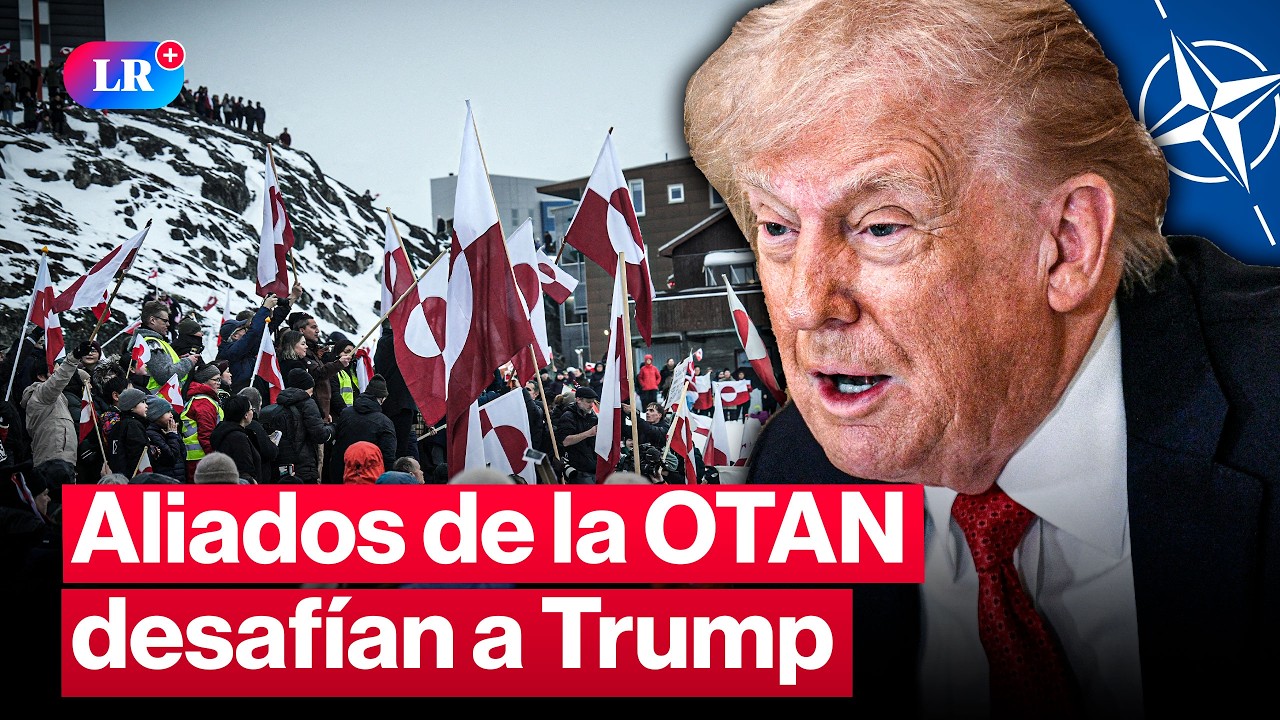 🚨 Aliados de la OTAN respaldan a Dinamarca frente a la presi&oacute;n arancelaria de Trump | #LR