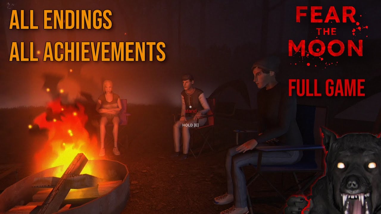 Fear The Moon | All Endings | Achievements | Full Game