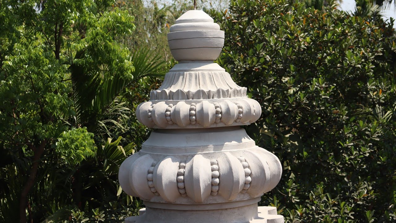 Brick work temple gumbaj structure brick kalsh design and cemant & sand new technique Art-92 part-1