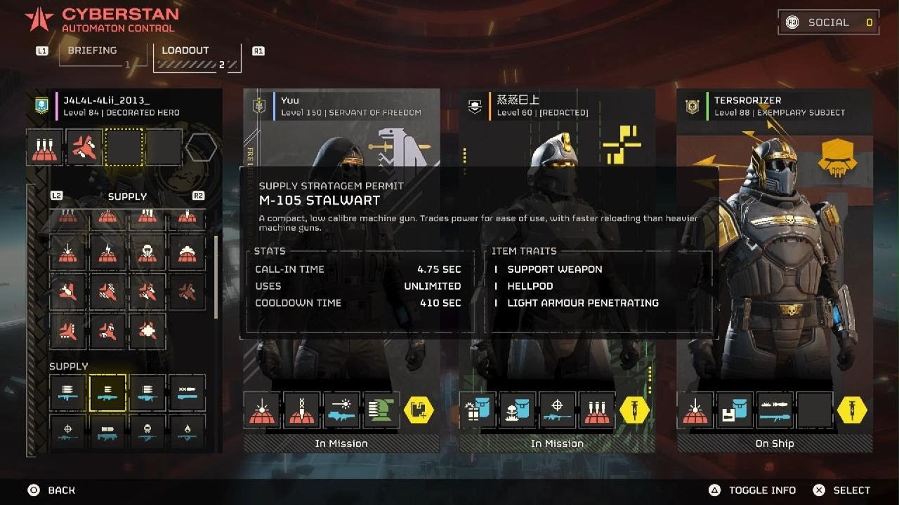 HELLDIVERS 2 Cyberstan madness lvl 8 Impossible