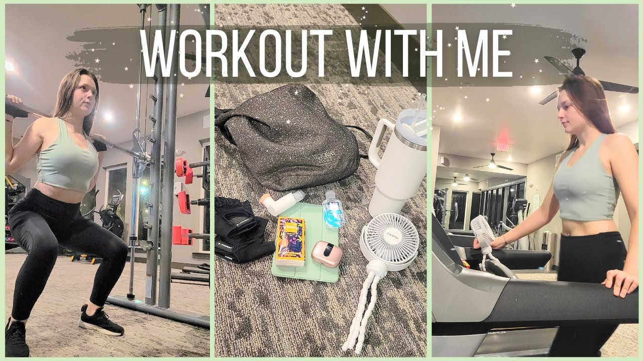 WORKOUT WITH ME | Beginner Tips, Cardio, Strength, Stretch, Food & Alternatives