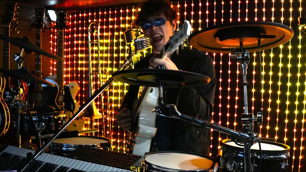 One Person, 5 Instruments: Pumped Up Kicks (Live Loop Cover)