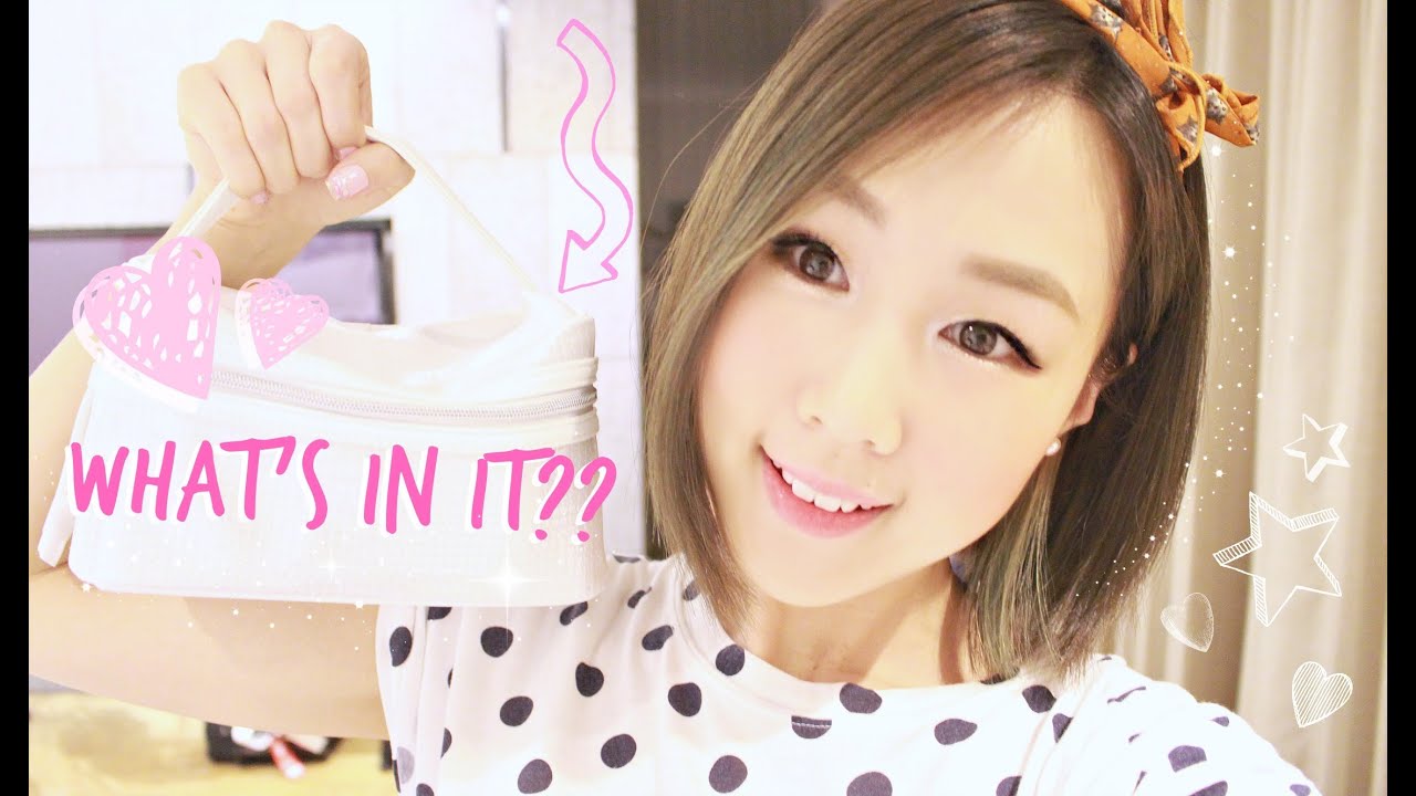 What's in my Travel & Everyday Makeup Bags? ♥ (heaps of stuff lol)